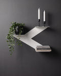 Geometric Floating Wall Shelf