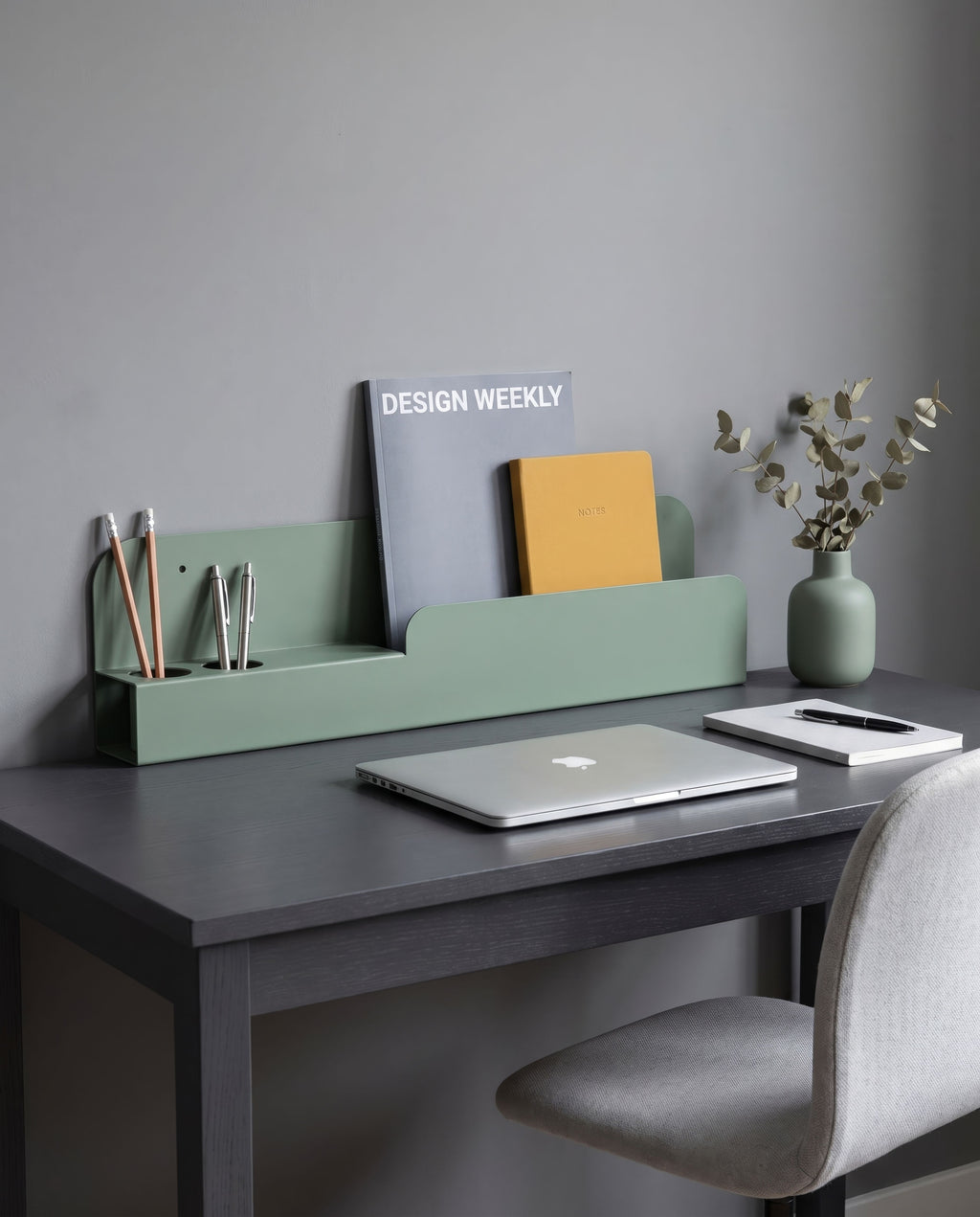 Wall Mounted Desk Organizer Shelf