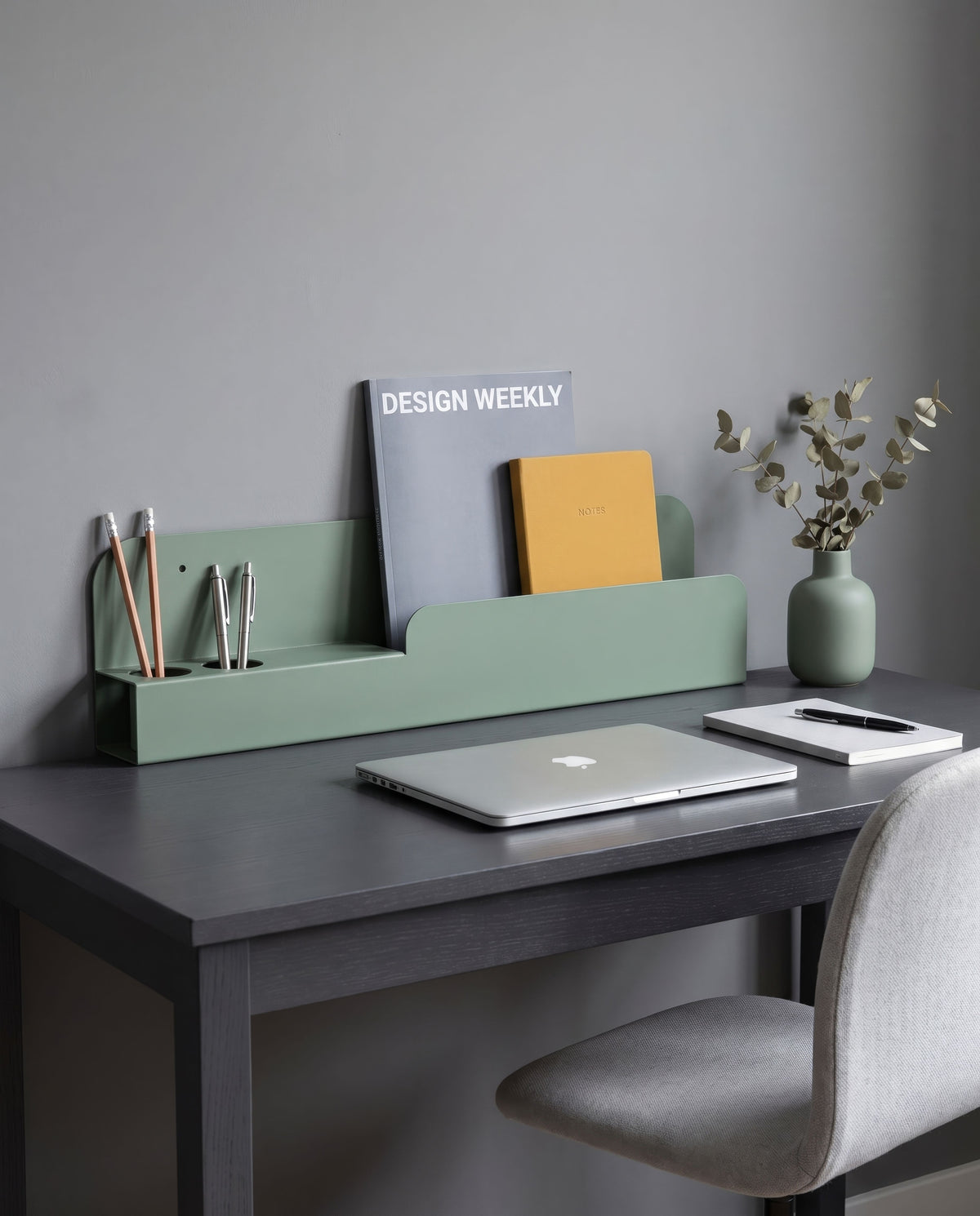 Wall Mounted Desk Organizer Shelf