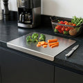 L-Shape Stainless Steel Chopping Board
