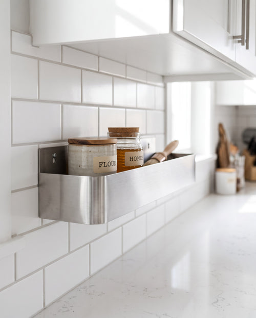 Wall Mounted Kitchen Storage Shelf