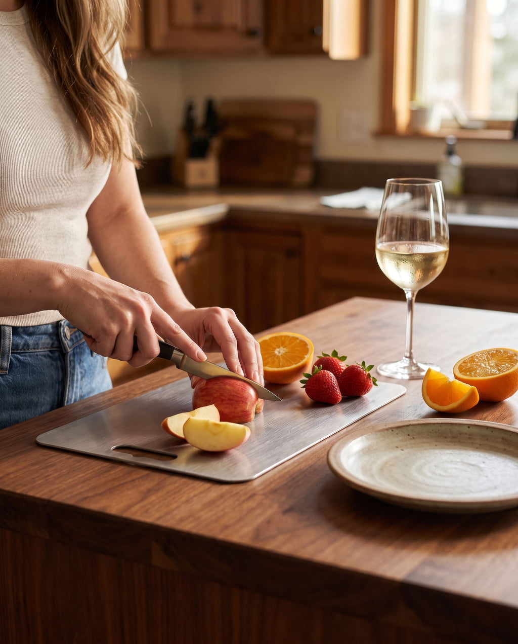 Stainless Steel Chopping Board